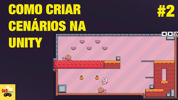 How to Make 2D Platform Game in Unity #2 - How to Create the Scenery