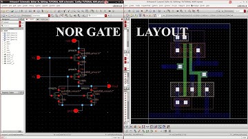 Cadence Virtuoso: Layout of NOR Gate || Part-2.
