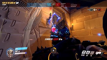 doomfist 3kill potg  (2K res 60fps highlight test)