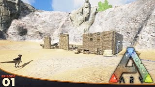 ARK: Survival Evolved - Starting Survival Base - Episode 1