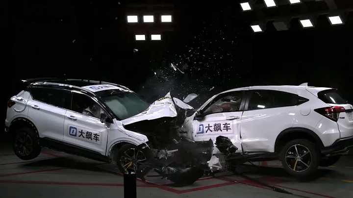 Crash Honda VEZEL into Geely Binyue The car-to-car tests what might happen - DayDayNews