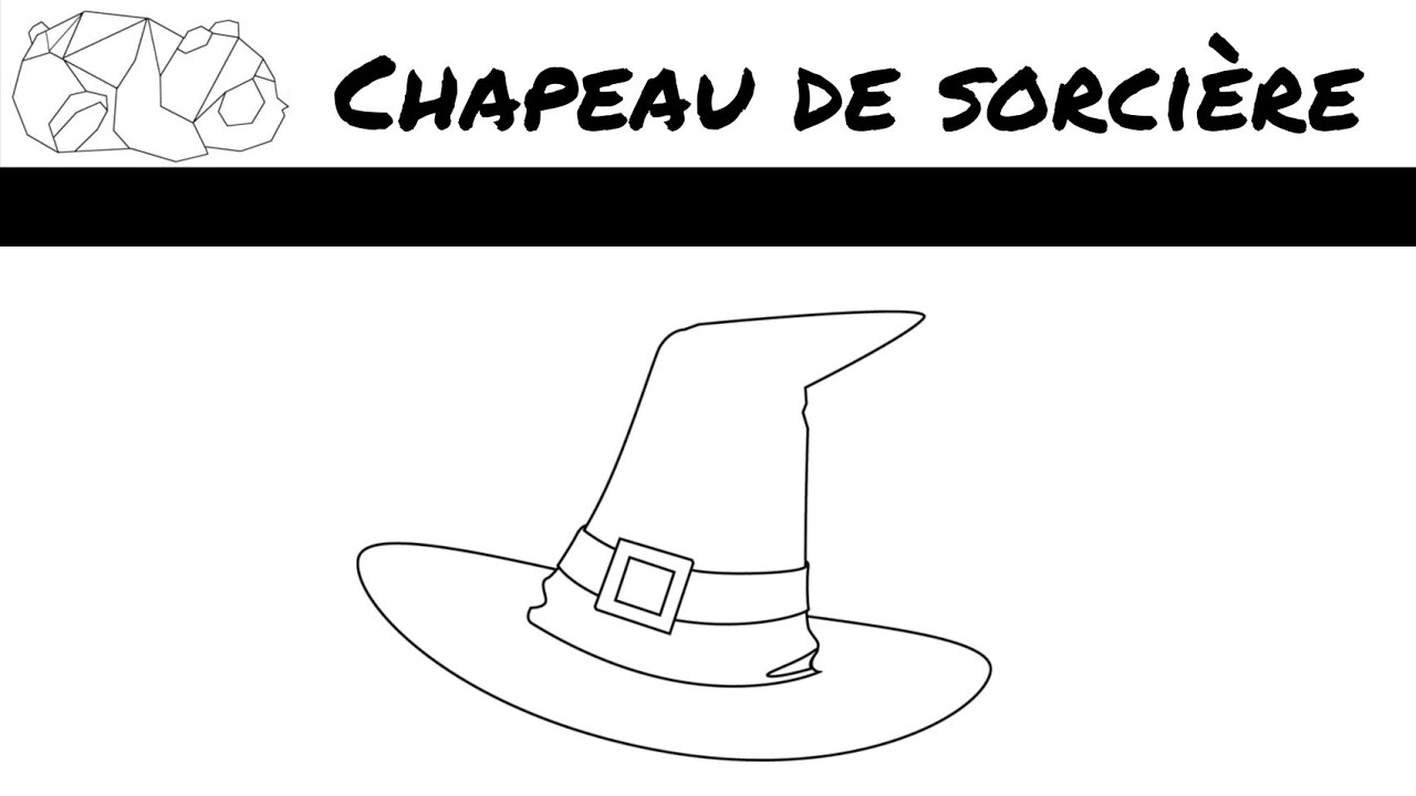 Chapeau Harry Potter Sorcier Noir