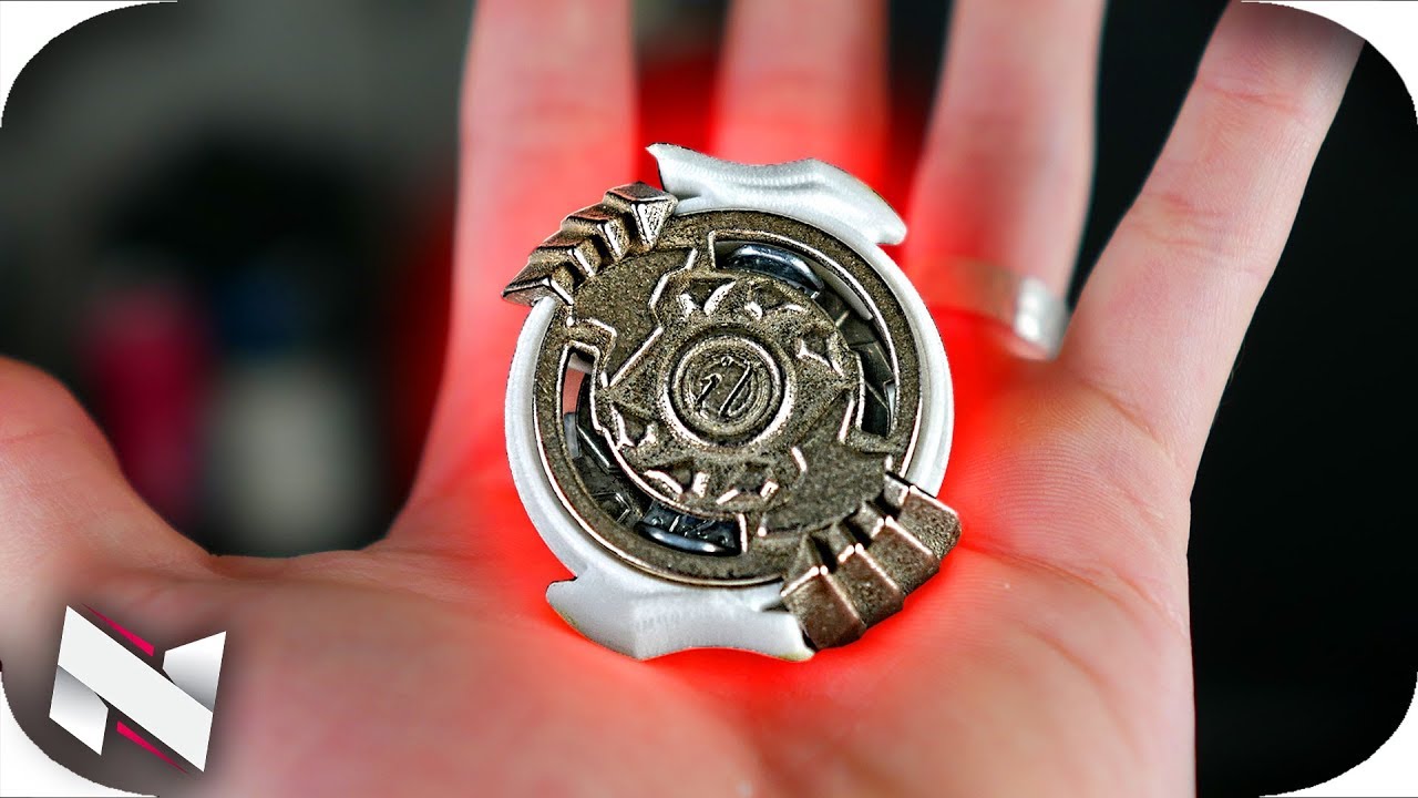 AMAZING 3D Printed BEYBLADE!! || My Own Beyblade!! || Beyblade Burst