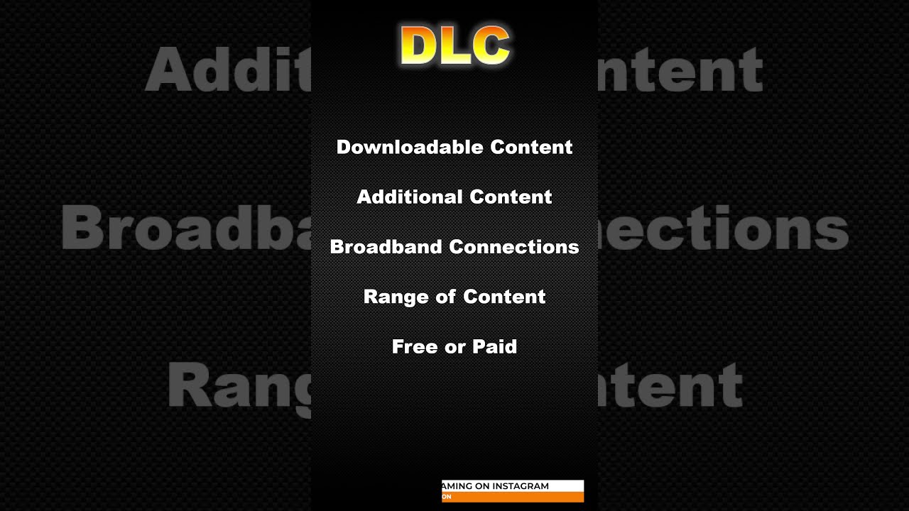 DLC What Is DLC In Gaming YouTube DLC What Is DLC In Gaming YouTube