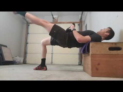 Single Leg Kettlebell Hip Thrust