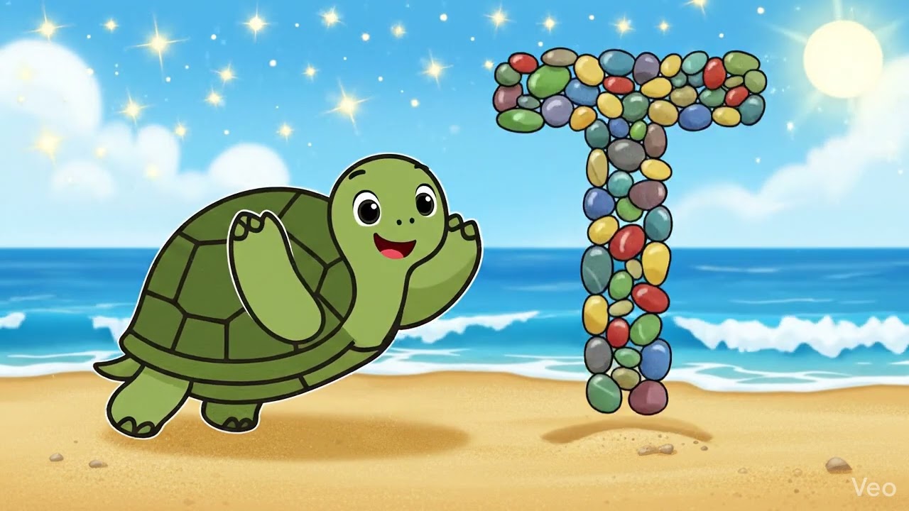 Learning the ABCs(Part 20):  T is for Turtle 🐢