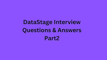 DS FAQs Part2 | DataStage Interview Questions & Answers |ETL-DataStage Mastery| @datastagetraining