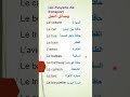 Les Moyens De Transport وسائل النقل بالفرنسية 