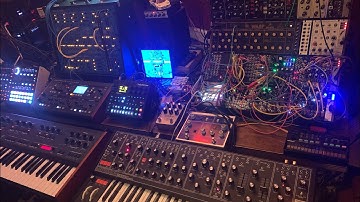 Behringer 2600 Deepmind 12 Model D Wasp Moog Matriarch Hydrasynth Digitone Jam - Cyberpunk Jam
