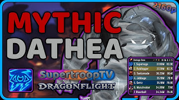 Mythic Dathea - 10.0 Dragonflight Arcane Mage Gameplay