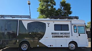 We Upfiitted A Motorhone into a Mobile Incident Command Post for the Crook County Sheriff 