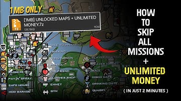 How To Skip All Missions + Unlimited Money in GTA San Andreas | Step-by-Step Tutorial #gtasanandreas