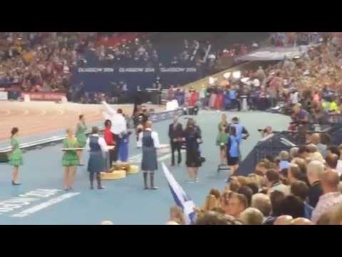 Libby Clegg gets gold medal Commonwealth Games Hampden Park