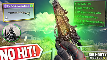 This New iron Sight Make KILO- Bolt Action UNSTOPPABLE!! (KILO Bolt-Action Gunsmith) Season 9 CODM