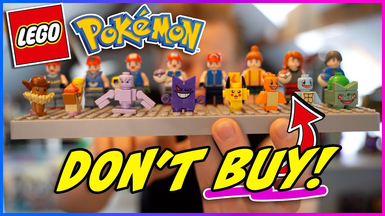 Is FAKE LEGO worth it? Weird Pokemon set but there are some