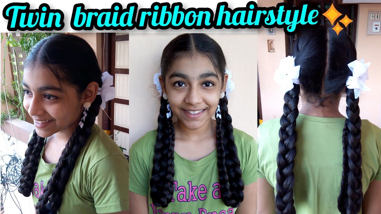 Two Braids Hairstyles For School