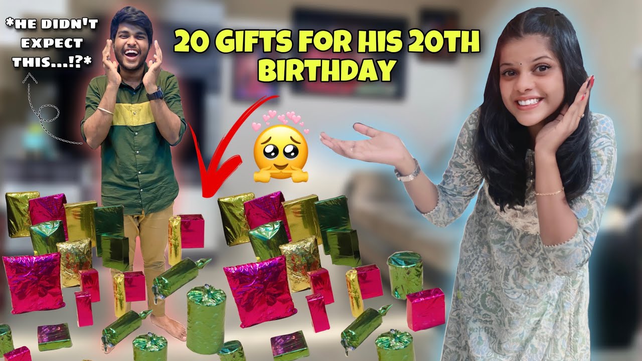 20 Gifts for her 20th Birthday!! *don't choose the wrong gift*🎁 