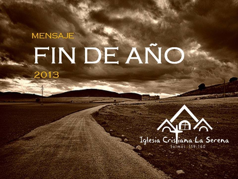 Mensaje fin de año 2013 - 29 de Diciembre 2013. john macarthur commentary