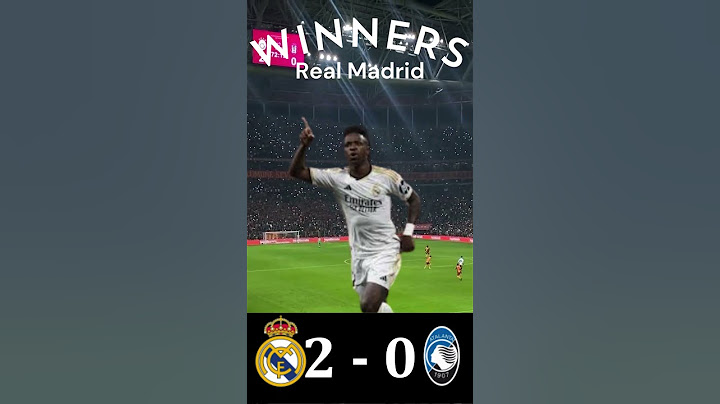 UEFA Super Cup 2024 | HIGHLIGHTS | Real Madrid 2-0 Atalanta