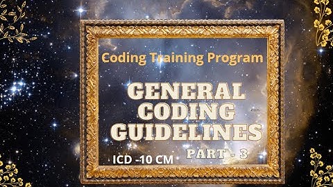 General coding Guidelines (part-3) TAMIL
