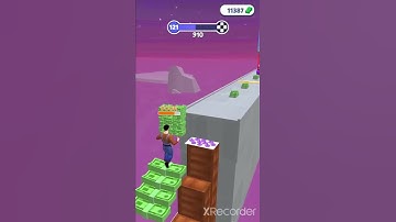 level 121 i am rich now  money run 3d game #newgamergirl