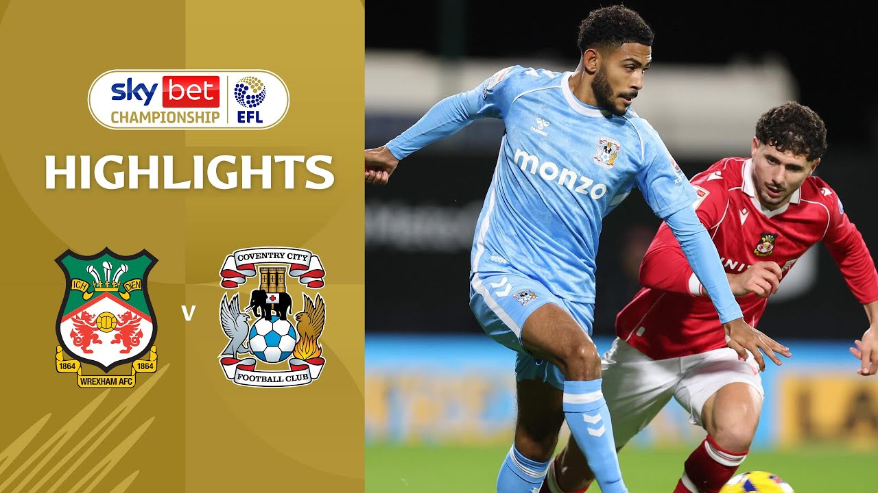 [Highlight] EFL Championship : Wrexham vs Coventry City (01-11-68)