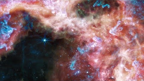 Pan of the Tarantula Nebula (MIRI Image)