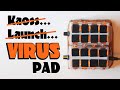 DIY Pad instrument with pressure sensitive analog soft buttons: The Virus Pad.