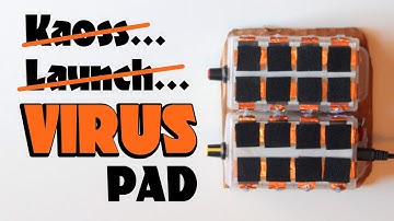 DIY Pad instrument with pressure sensitive analog soft buttons: The Virus Pad.