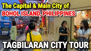 BOHOL PHILIPPINES | TAGBILARAN CITY TOUR  Explore the Streets, Island City Mall & Night Market