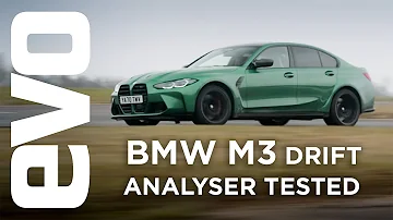 New BMW M3 – Drift Analyser tested | evo magazine