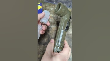 Upgrade naar militaire zaklamp met LED!