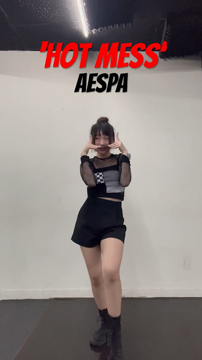Aespa ‘Hot Mess’🔥 #dancecover #kpop #aespa #hotmess