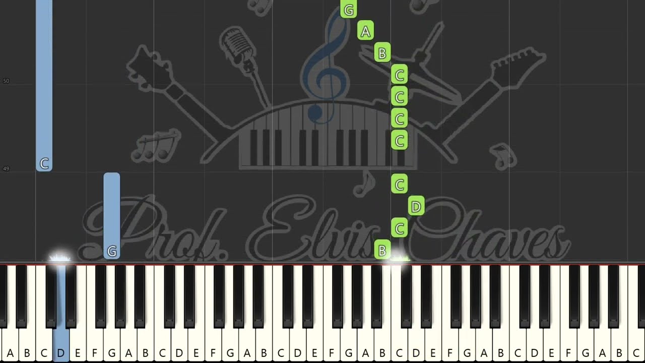 🎹 A banda - 1045 - Chico Buarque - Tutorial Teclado Fácil 2