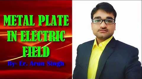 PHYSICS by AKS sir (KOTA FACULTY)||IIT-JEE||NEET||Metal plate in electric field