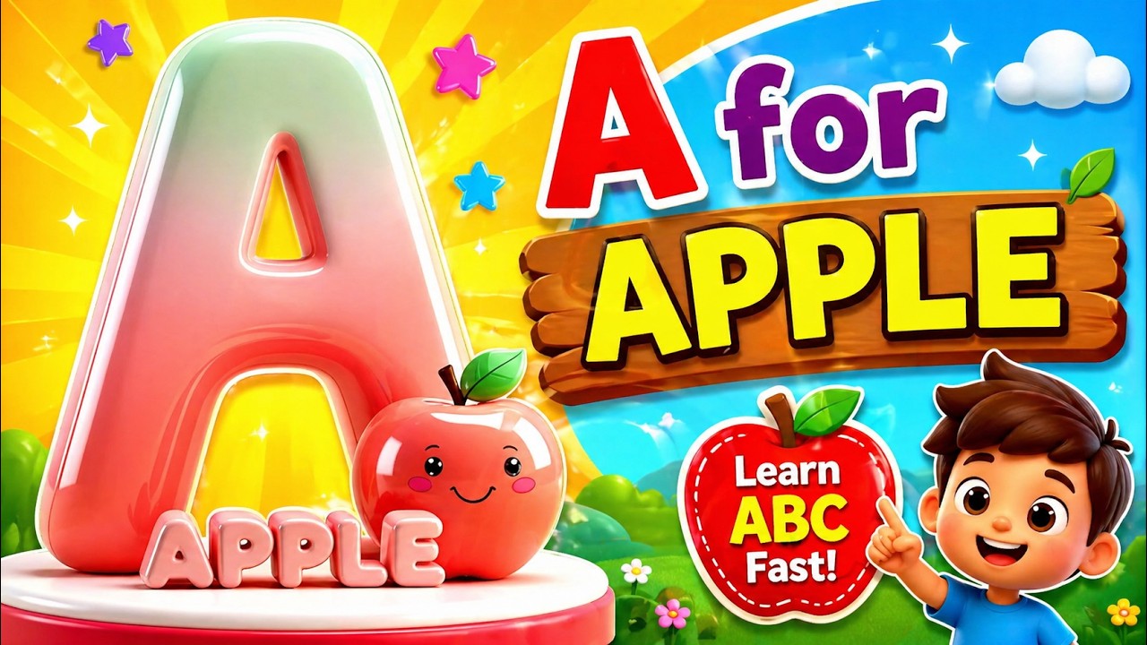 ABC Song | Learn ABC Alphabet for Children | Kids Songs & Nursery ...