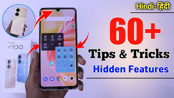 Vivo Y100 5G Tips And Tricks - Top 60++ Hidden Features | Hindi-हिंदी