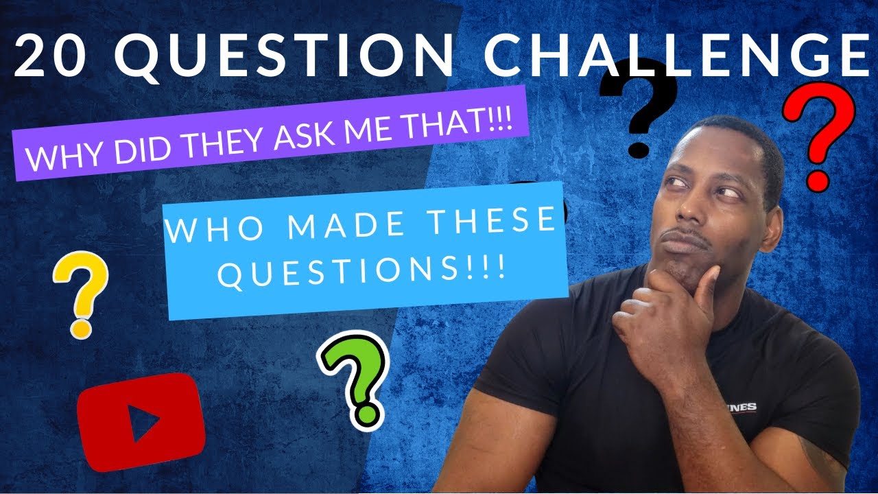 QUESTION GAME | 20 Question Challenge | - YouTube