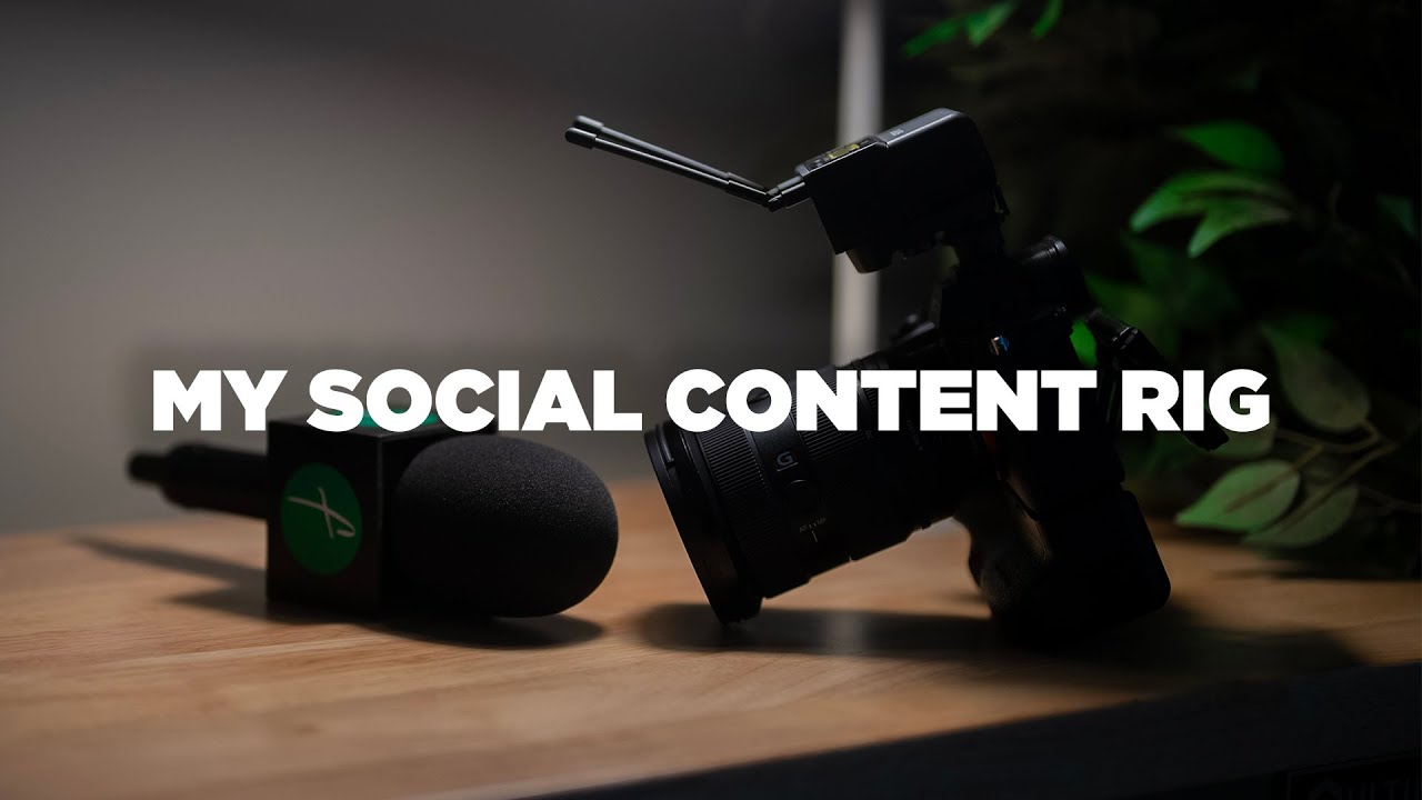 Social Rig Machine Social Content Rig For Reels (Sony a7RV) - YouTube