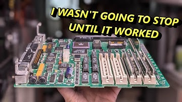 Repair of a very broken Mac SE/30 motherboard
