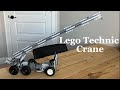 RC Lego Technic Crane MOC (2 Foot Boom)