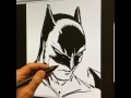 LIVE Drawing of Batman