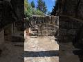 Ancient ruins of a synagogue in the Jewish village of Beit She'arim