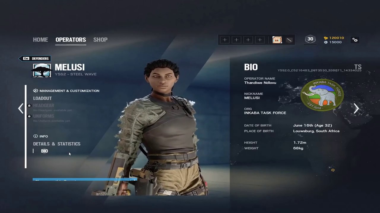 Melusi Gameplay First Look New Operators Leaked Rainbow Six Siege Steel Wave