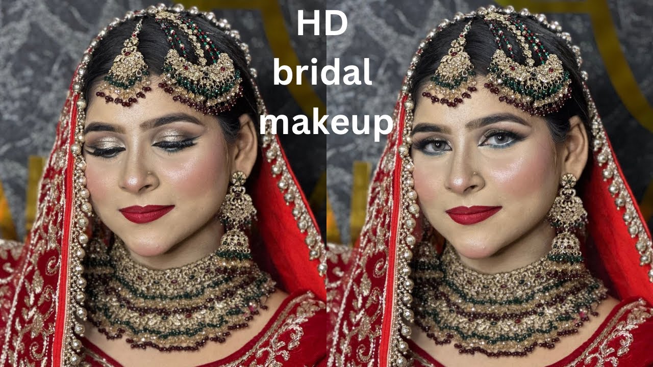 HD bridal makeup step by step | HD makeup kaise kare - YouTube
