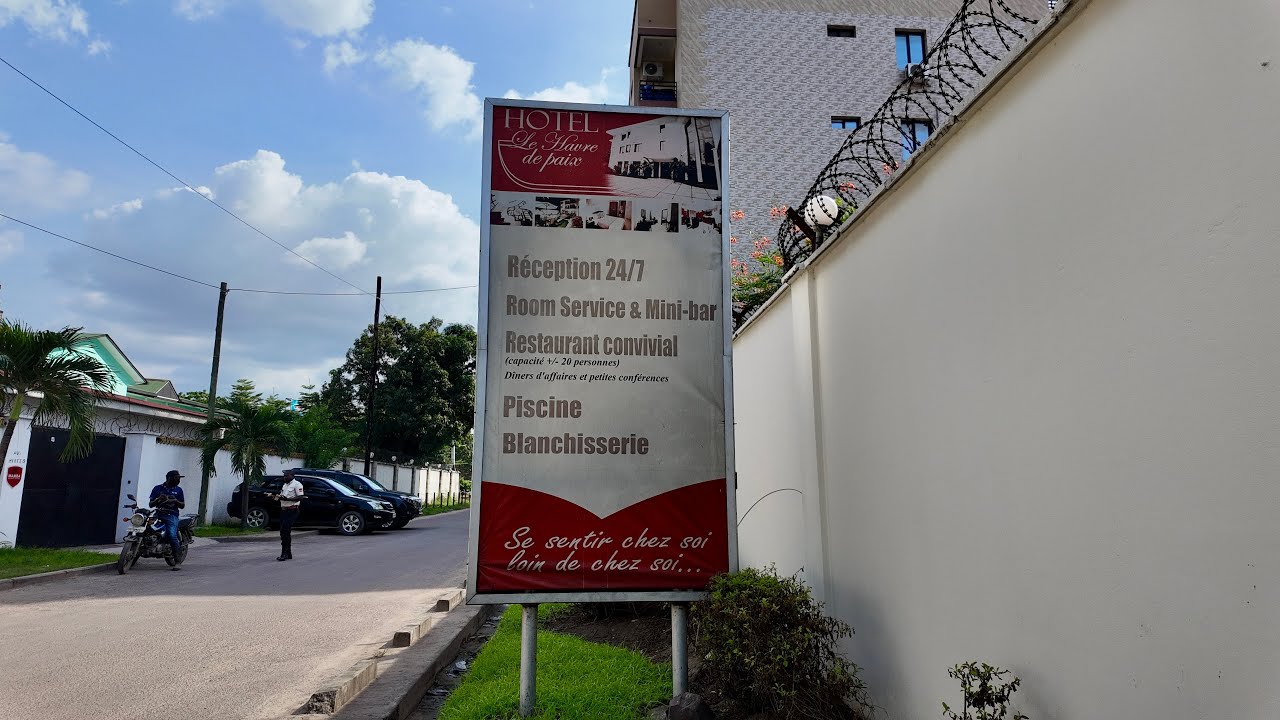 24 Hours in Le HAVRE DE PAIX HOTEL Kinshasa's HIDDEN Gem