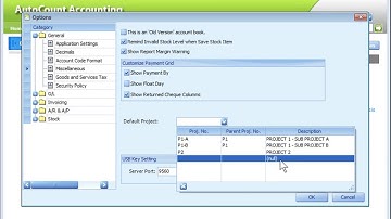 36-AutoCount Accounting Software Video Series - Project