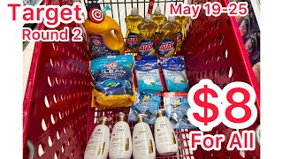 Target Couponing May 19-25|| Round 2 finishing $15 target Bonus|| $8 For All screenshot 3