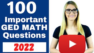 GED MATH 2022 - Pass the GED with EASE