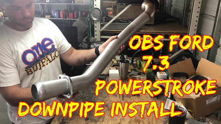Installing a 3" downpipe in a OBS Ford 7.3 Powerstroke